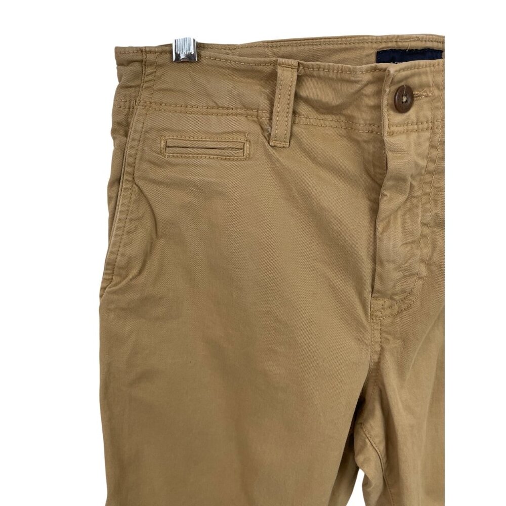 American Eagle Extreme Flex Original Straight Brown Chino Pants Mens Size 30x34 - Picture 4 of 9